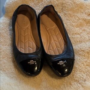 Coach Leather Ballet Flats